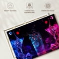 thumbnail image 6 of Elephant Stock Party Cocktails Wall Art - Horizontal Canvas Wall Art - Dining Room Wall Decor - Food And Drink Canvas - Black And Purple Decor - 36" x 24", 6 of 8