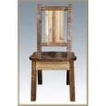 thumbnail image 1 of Homestead Side Chair with Laser Engraved Bear Design, Stain & Lacquer Finish, 1 of 1