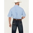 thumbnail image 4 of Wrangler George Strait Blue Plaid - Mens Shirt  - 112344898, 4 of 4
