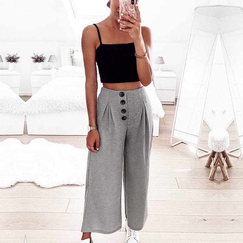 high waisted summer pants