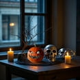 thumbnail image 5 of FeiFu Hallow-een Pumpkin Lantern LED Candles Hallow-een Scene Decoration Props Lighted Electronic Pumpkin Lanterns Suitable for Hallow-een Scene Decor, 5 of 6