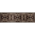 thumbnail image 3 of Art Carpet 21216 5 ft. Arbor Collection Bouquet Woven Round Area Rug, Brown, 3 of 3