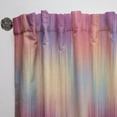 thumbnail image 3 of Designart 'Spheres Pink VI' Modern Curtain Panel, 3 of 5