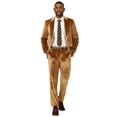 thumbnail image 3 of 3 PC Solid Textured Peak Lapel Suit, 3 of 3