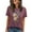 Red, variant on Pxxlle Womens Short Sleeve Shirts Fashion Graphic Tee Shirt Loose Fit Round Neck Going Out Tops (Gray S)