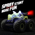 thumbnail image 2 of Remote Control Car  2.4GHz Trucks for Boys Girls with Light  Sound & Spray  Gift for Kids 3-8  Blue, 2 of 17