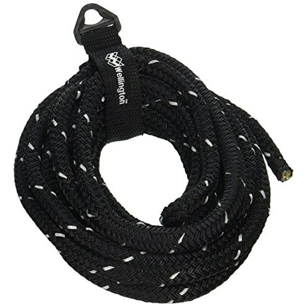 Wellington RDBNBK3815 Reflective Poly Marine Dock Line, 3/8Inch x 15