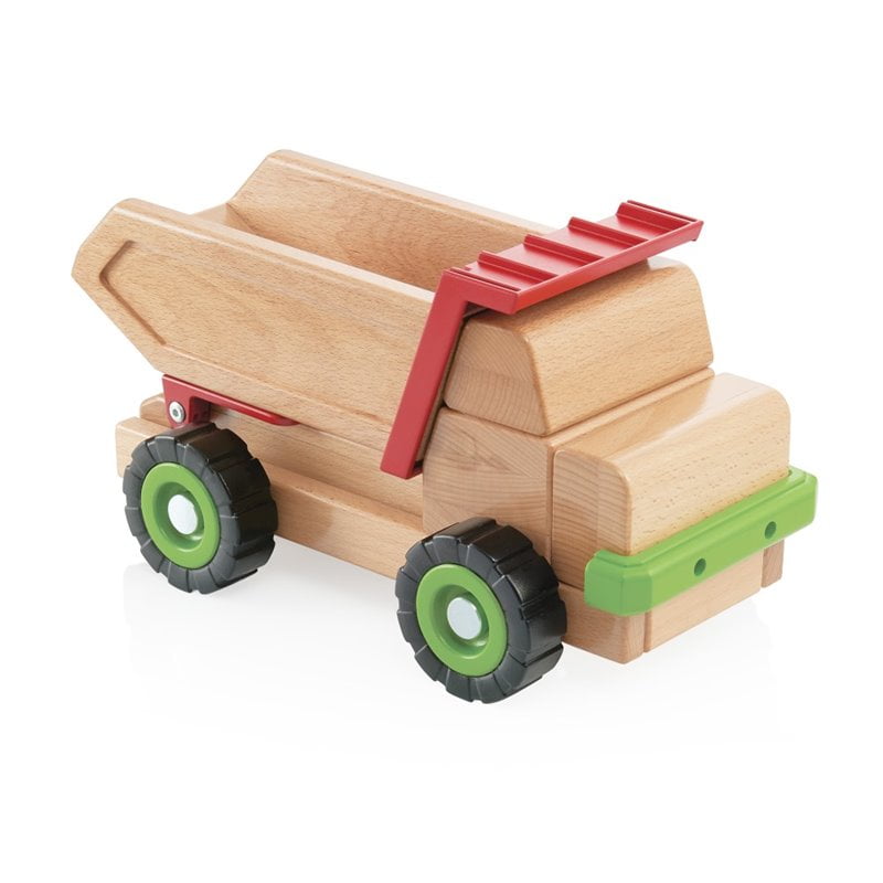 large wooden truck