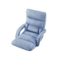 thumbnail image 6 of Loungie Broden Mesh Recliner/Floor Chair, Blue, 6 of 9