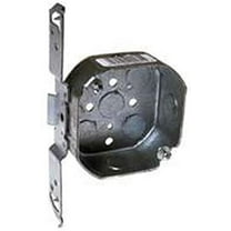 Raco 161 .5 In Octagon Box & TS Bracket /RM#G4H4E54 E4R46T32558719