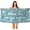 Blue Beach, variant on Rustic Coastal Beach Rules Towel, Ocean Sea Farmhouse Bath Towels for Bathroom Swimming Pool, Vintage Summer Microfiber Beach Towels Oversized Decor for Beachy House 30x60in