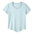 thumbnail image 5 of Distressed T Shirts for Man Summer Casual Short Sleeve Crewneck Raw Hem Relaxed Fit Plain Cool Tshirts, 5 of 5