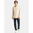 thumbnail image 2 of George Men's and Big Men's Brushed Knit Button Down Shirt, Sizes S-3XL, 2 of 5