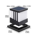 thumbnail image 3 of Inteprter Luz de pilar Solar para jardín, lámpara capitel ajustable, impermeable, inalámbrico, recargable, iluminación, paisajismo, desmontable Iluminación y accesorios Inteprter HA072792-00B, 3 of 6