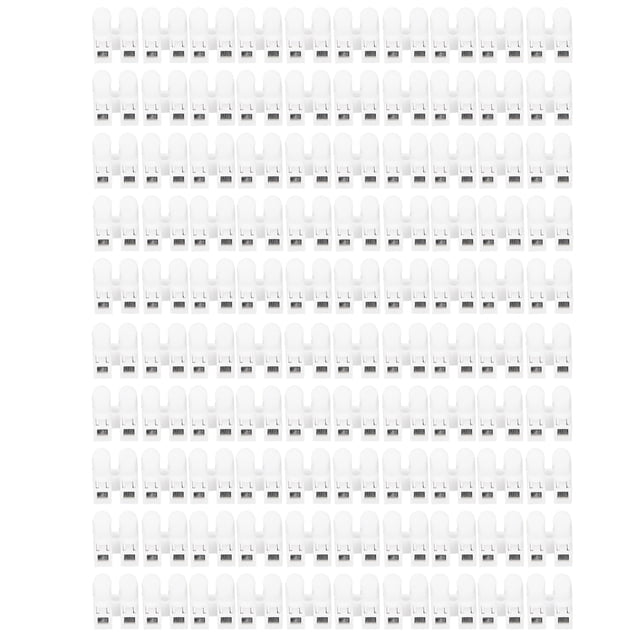 100 Pcs Connecteurs Ch2 pour Lampe de Plafond LED Ignifuge 2 Ports