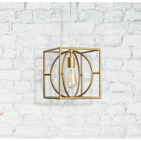 - Kenroy Home Adele Gold 1 Light Swag Pendant