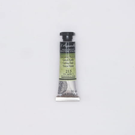 UPC: 3046450115021 | Sennelier French Artists Watercolor 10ml Tube Green Earth S1
