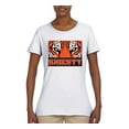 thumbnail image 2 of Wild Bobby Cincinnati Football Joe Sheisty Sports Women Graphic Tee, White, Small, 2 of 5