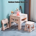 thumbnail image 4 of CNKOO Space Saving Step Stool  Best for Kitchen & Bathroom – Collapsible  Portable  Lightweight Stepping Stool with Sturdy  Non-Slip, 4 of 6
