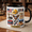 Black, variant on Construction Patriotic Mug 3D Effect America Builder Coffee Cup Gift for Workers