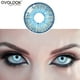 thumbnail image 2 of Lentillas de colores para Cosplay, lentes de contacto para Halloween, azul, uso anual, 14mm, OVOLOOK-2pcs/par, 2 of 4