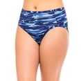 thumbnail image 2 of Kindly Yours Women's Sustainable Micro Hi-Cut Panties, 3-Pack, Sizes XS to XXXL, 2 of 9
