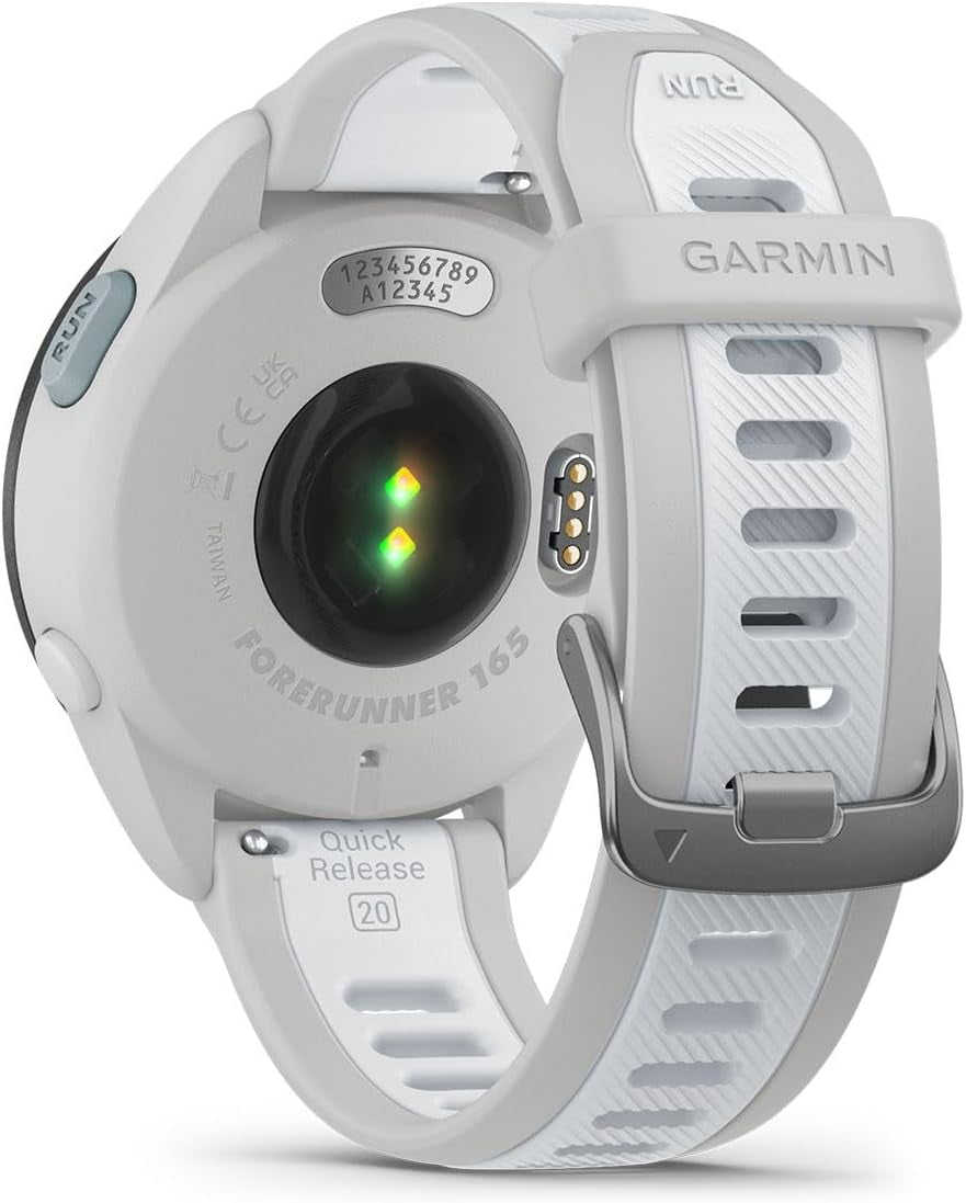 Garmin Forerunner 165 (Mist Grey/Whitestone) GPS Running