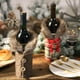 thumbnail image 5 of Juego de botellas de vino navideñas Decoraciones para fiestas navideñas, 5 of 5
