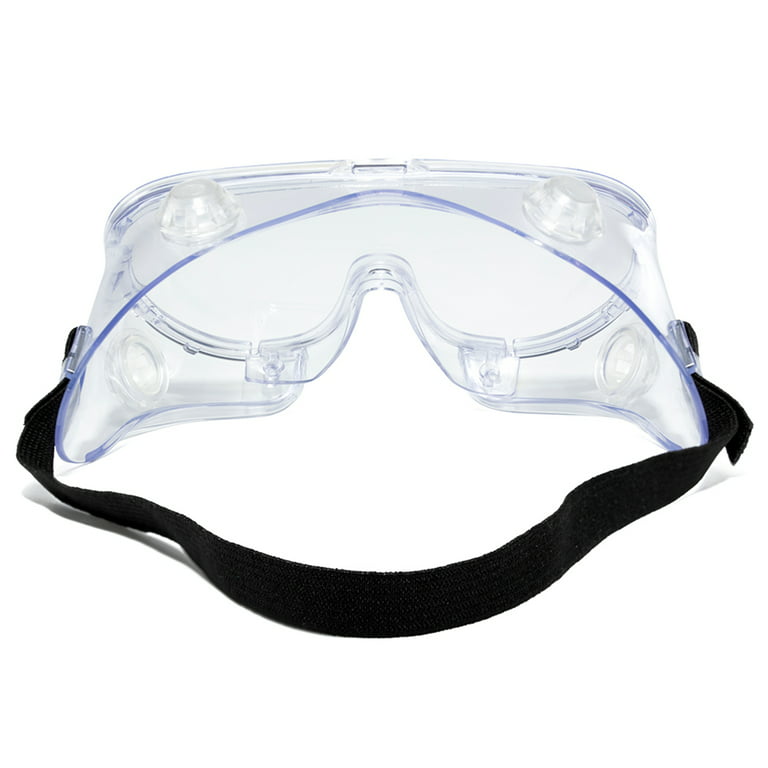 Transparent Protective Safety Goggles Adjustable Anti Fog Dust