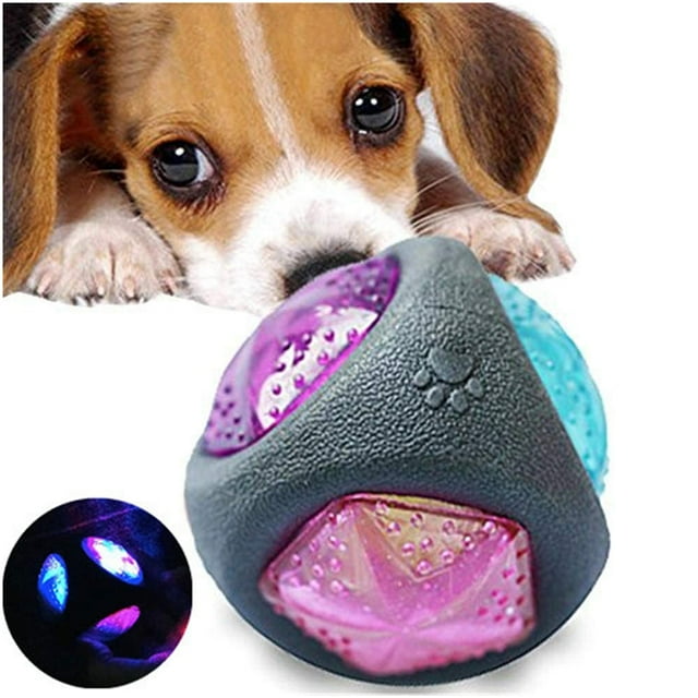 Pelota de goma para perros, pelota de goma para perros, pelota resistente a mordeduras para cachorros, juguete para el cuidado dental, diseño a prueba de futuro