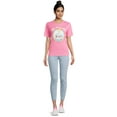 thumbnail image 2 of Barbie Juniors Allan Graphic Tee with Short Sleeves, Sizes XS-XXXL, 2 of 5