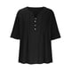 thumbnail image 5 of Blusas para mujer,Blusa de lentejuelas para mujer, manga corta, cuello en V, poliéster, corte holgado, informal, sopatenor, 5 of 9