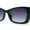 Green White Smoke, variant on Womens Squared Gothic Cat Eye Mod Plastic Sunglasses Green White Smoke