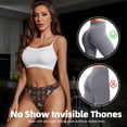 thumbnail image 4 of Thongs for Women - coffee mug cup No Show Seamless Womens Thongs Underwear, Breathable G String Thongs for Women, Ladies Stretch Low Rise Thong Bikini Panties Briefs, 4 of 5