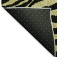 thumbnail image 3 of Addison Rugs Mayfield Washable Animal Skin Pattern Zebra Gilded Rectangle Rug, 5' x 7'6", 3 of 5