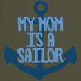 thumbnail image 3 of CafePress - US Navy My Mom Is A Sailor Dark T Shirt - Men's Classic Graphic Cotton T-Shirt, 3 of 4