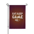 thumbnail image 1 of ZNDUO Red Game Slogan Pattern Garden Flag, 12.5"x18" Double Sided Polyester Flag for Garden Farmhouse Patio Home Decor, 1 of 8