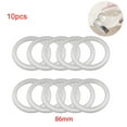 thumbnail image 1 of Juntas de silicona para tarros, anillos de sellado herméticos de repuesto para tarros de conservas de boca Regular, 10 Uds., 1 of 5