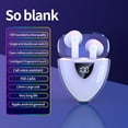thumbnail image 3 of Oggfader Wireless Earbuds G39 Bluetooth Headset Binaural Digital Display With Transparent Charging Compartment Noise Reduction Wireless Headset White, 3 of 9