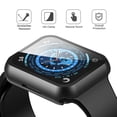 thumbnail image 3 of Étui Étanche Compatible avec Protecteur d'Écran en Verre Trempé, pour iWatch S8 Protection Bumper Case, 3 of 5
