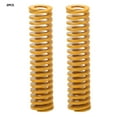 thumbnail image 2 of Die Spring, Extra Light Load OD 12mm ID 6mm 2pcs Mould Spring Yellow  For Stamping Dies For Metal Die-casting Dies For Plastic Dies, 2 of 8