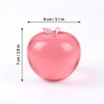 thumbnail image 3 of Apple Squishy,Pink Apple Squishies Stress - Realistic Slow Rising Fruit Fidget for Stress Relief & Anxiety Relaxation, 3 of 5