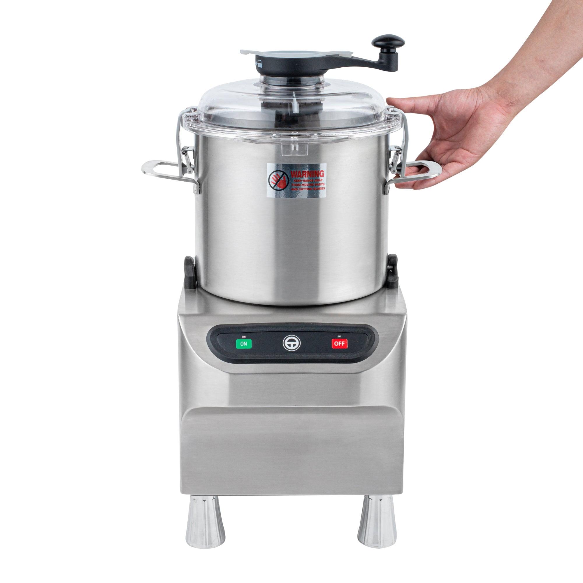 Hi Tek 8L Batch Bowl Food Processor - 1 HP - 1 count box