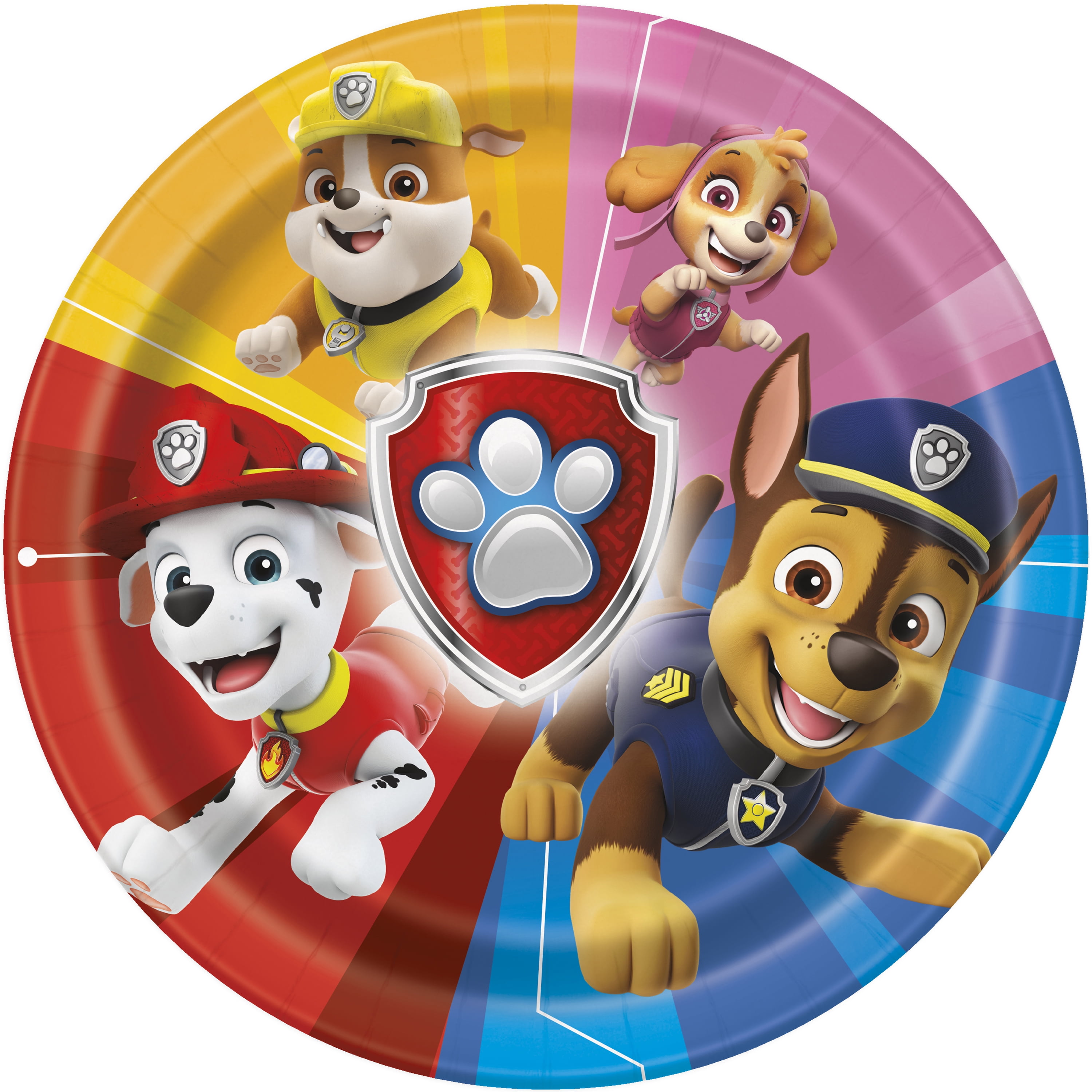 Paw Patrol 3 Piece Meal Set with 3D Plate Bowl and Cutlery Set 