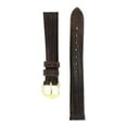 thumbnail image 2 of Hirsch Reptile Leather Watch Strap - Brown - M - 16mm - Gold Buckle, 2 of 9