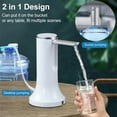 thumbnail image 6 of Electric Water Gallon Pump Foldable Automatic Dispenser Rechargeable Desktop Smart Drinking, 6 of 9
