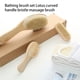 thumbnail image 4 of sweethay Kit de cepillo para fregar el baño Brazo de Piernas Mano Exfoliante Piel Ducha Cepillos para el hogar Dormitorio Spa Herramienta de Juegos de accesorios de baño sweethay HA074799-00, 4 of 6