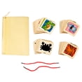 thumbnail image 1 of Figatia Wooden Puzzle Game Developmental Toy Animal Shape Puzzles Matching Animal Puzzle, 1 of 11