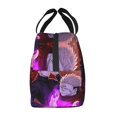 thumbnail image 4 of Sukuna Gojo Jujutsu Kaisen Reusable Lunch Bag Cooler Tote Bag Adjustable Shoulder Strap Insulated Lunch Box for Office Picnic Beach, 4 of 9