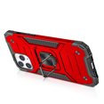 thumbnail image 2 of GSA Ring Magnetic Kickstand Hybrid Case Cover For iPhone 15 - Red, 2 of 10